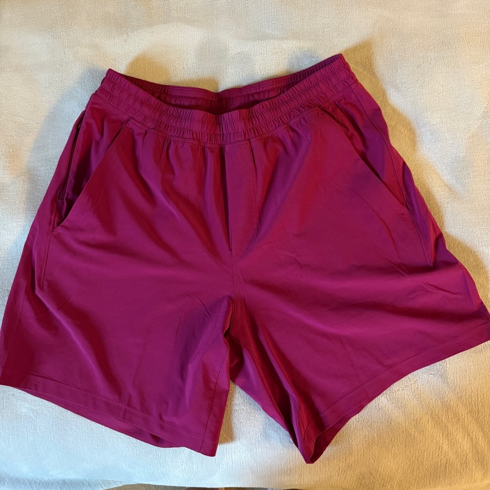 Lululemon Athletica Pink Athletic Shorts Lightweight Moisture-Wicking